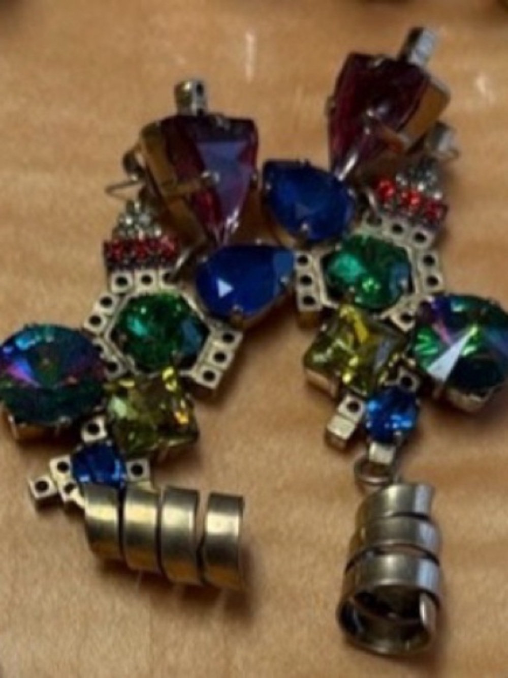Erickson Beamon 2 pairs earrings